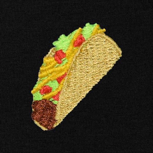 DALIX Taco Embroidered Zip Hoodie Fleece Long Sleeve Pocket Warm Soft Mens2