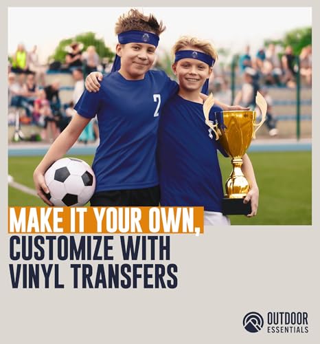 Image of OutdoorEssentials Tie Headband - Sweat-Wicking Running Headband - Hair Control Head Tie - Ninja Costume Accessories