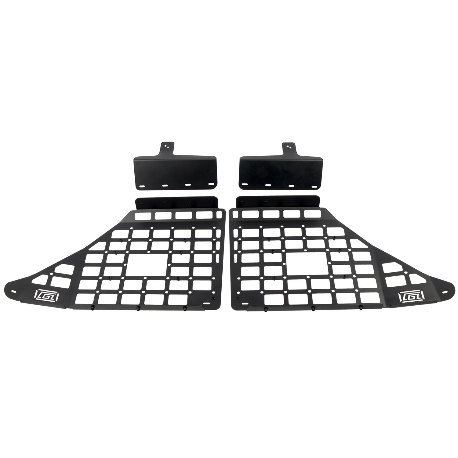 L2R 2010-2024 Toyota 4Runner Side Window Shelf Car Rear Trunk Storage Rack Molle Panel Modular Storage Aluminum Alloy 1 Set