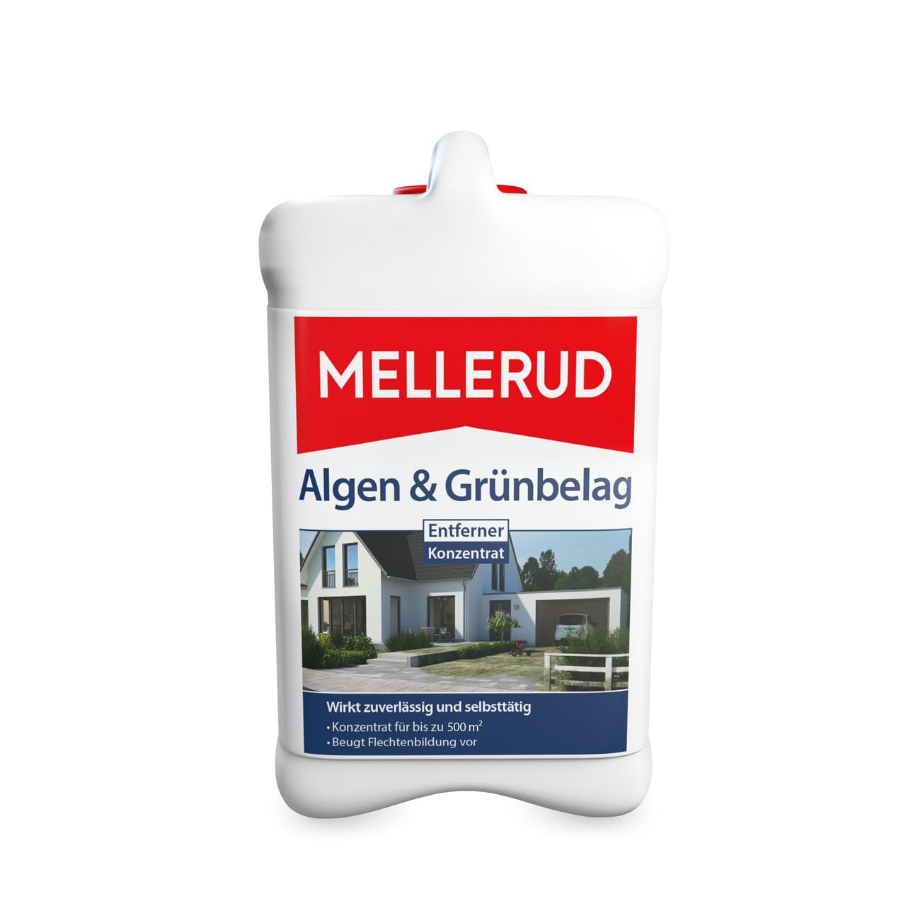 MELLERUD Algen & Grünbelag Entferner – Effizientes Reinigungsmittel zum Entfernen von Algen und Grünbelag – 1 x 2,5 l