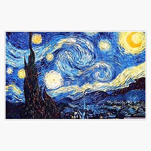 Starry Night Vinyl Waterproof Sticker Decal Car Laptop Wall Window Bumper Sticker 5