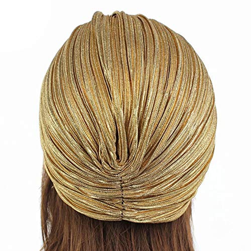 Gorro Turbante con Volantes para Mujer miniatura 4