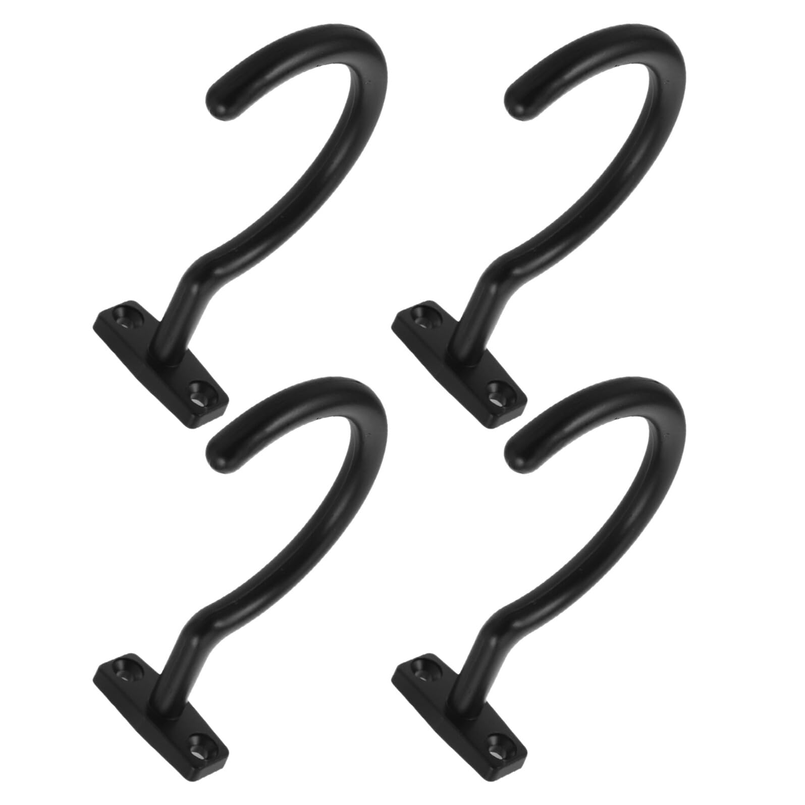 Crochets en Métal Noir pour Table de Billard robustes lot de 4