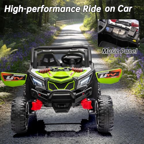 Image of UTV 12V Ride On Toys for Big Kids Ride On 2 Seater Ride On Toys Kids