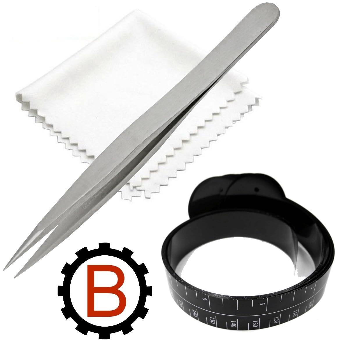 7812 Quick-Sevice-Set Uhrenwerkzeug Set - Uhrenarmbänder wechseln, kürzen, Batteriewechsel und kleine Reparaturen