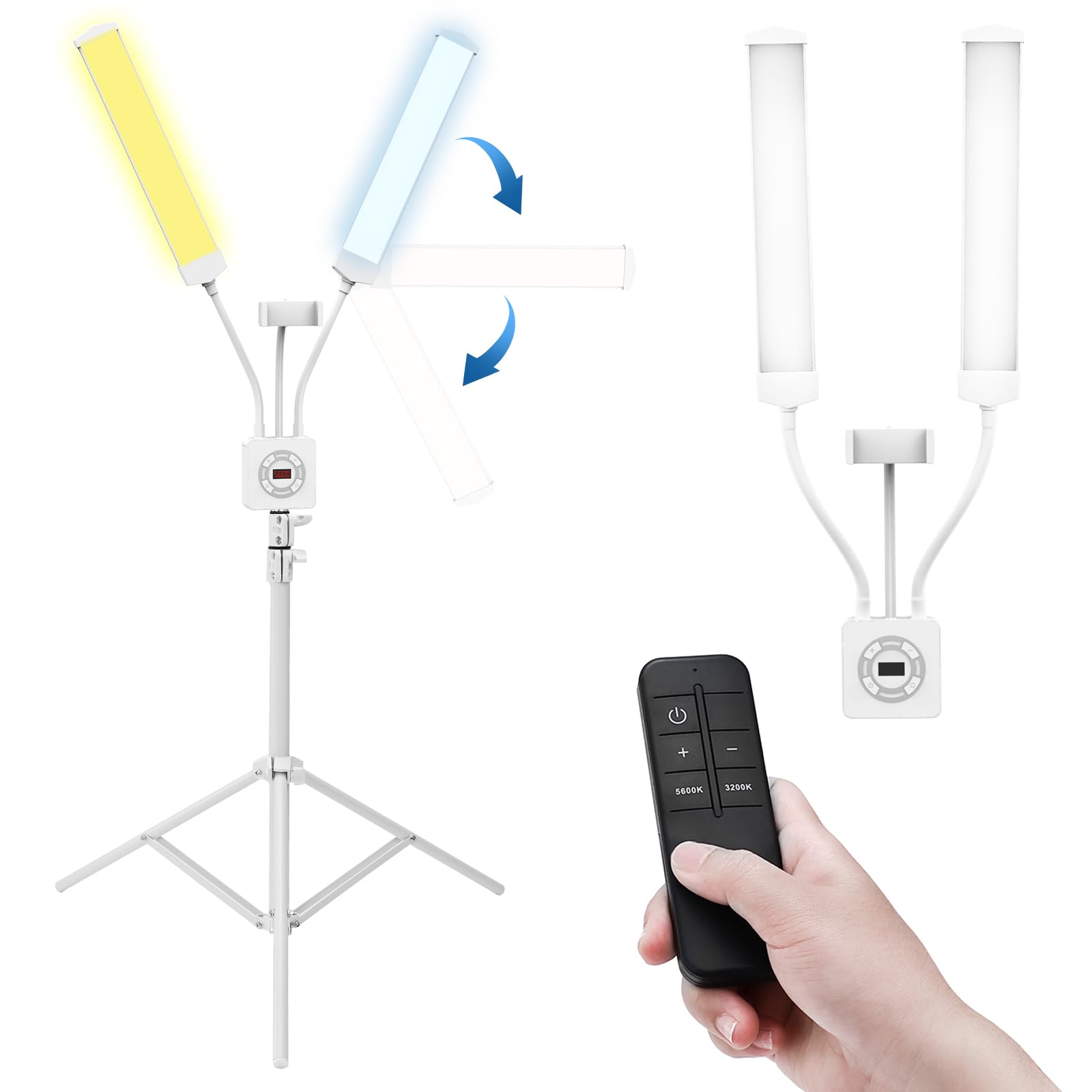 Lumière de cils pour extensions de cils