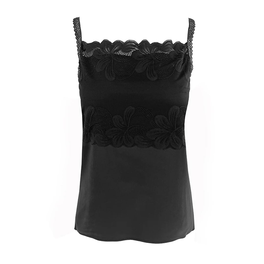 Canotte estive da donna in pizzo Patc Hwork