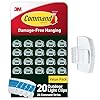 Command outdoor light clips 20 clear clips and 24 command strips damage free hanging outdoor light clips with weather resistant strips wall clips for hanging outdoor lights and cable management  urban country home decor