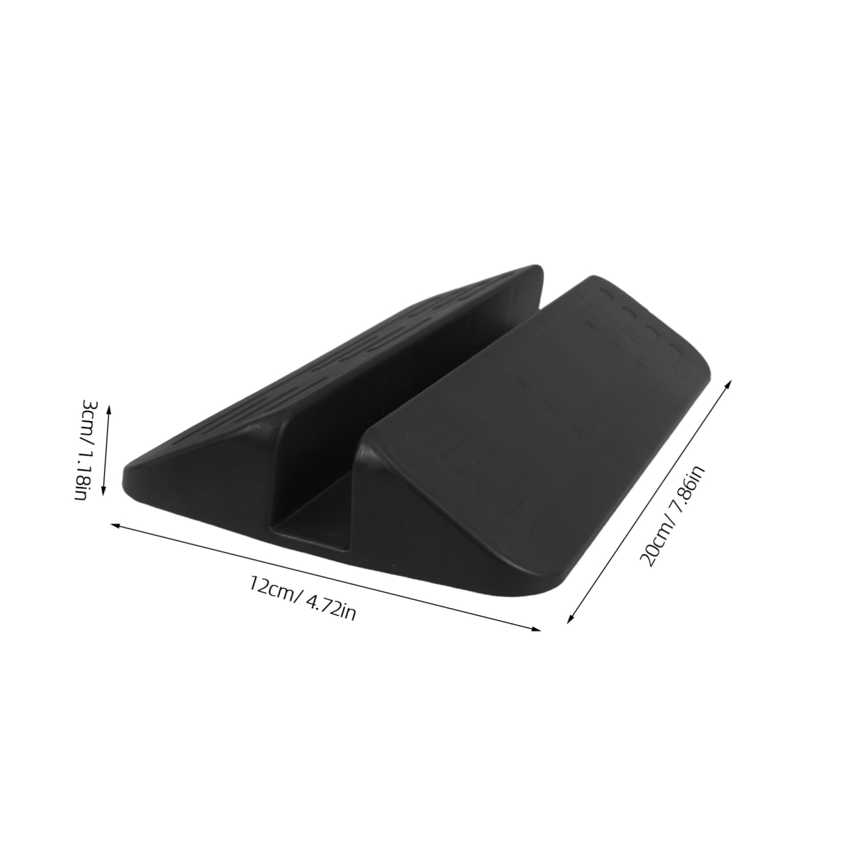 VICASKY Support Feet for Baby Gate Ramp Plastic Pets Gate Reinforcement Accessories for Stairs Hallway Doorways Avoid Tripping Easily Walk Through Black