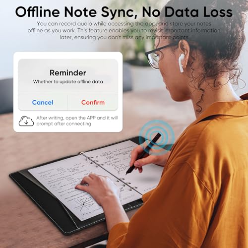 Smart-Pen-Notebook-Set-Digital-Pen-Real-time-Synchronization-Digitization-for-Storing-and-Sharing-Notes-Smart-Pen-Suitable-for-Learning-Office-Note-and-Drawing-Compatible-with-Android-and-iOS
