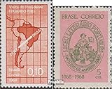 Prophila Collection brésil mer. no.: 1182,1183 (complète.Edition.) 1968 président Eduardo Gratuit, lycée (Timbres pour Les collectionneurs)