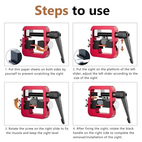 Kingson Pistol Sight Pusher Tool