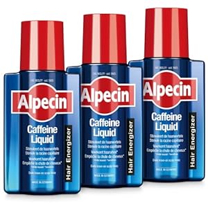 Alpecin Cafeïne Liquid Hair Tonic 3x 200ml | Voorkomt haaruitval en ondersteunt de haargroei | Voor alle haar en hoofdhuid types | Energizer voor sterk haar | Made in Germany