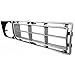Vantage Auto Parts - Grille Passenger Side Compatible with Ford F-150 / F-250 / F-350 / F-100 1976-1977 | Direct Replacement | Plastic | Silver | D6TZ8150A | FO1200106