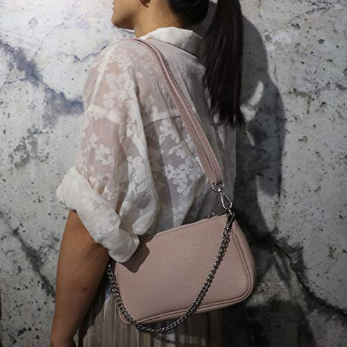 SH Leder Jennie G323 - Borsa a tracolla in vera