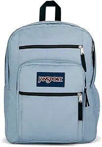 JanSport Laptop Backpack - Computer Bag with 2 Compartments, Ergonomic Shoulder Straps, 15” Laptop Sleeve, Haul Handle - Blue Dusk