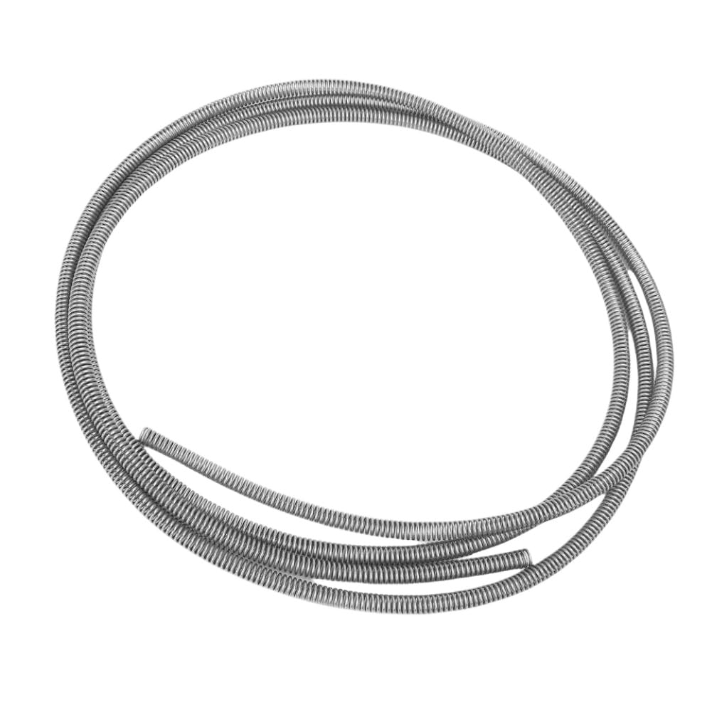 Brake Line Protector Flexible Galvanized Gravel Guard Spring Wrap for 3/16 in Tube Compatible with Automotive Brake Systems