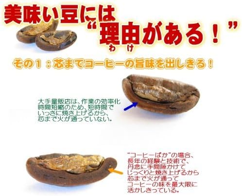 コ-ヒ-ばかの店 キリマンジャロ（深煎り） 1.5kg 150杯～210杯 [豆のまま] コーヒー豆/ミドルボディの赤ワインのような