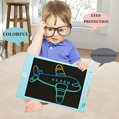 2 Pack Lcd Writing Tablet For Kids - Colorful Screen Drawing Board Doodle Scribbler Pad Learning Educational Toy - Gift For 3-6 Years Old Boy Girl Toddlers(8.5Inch/12Inch) #TOP2