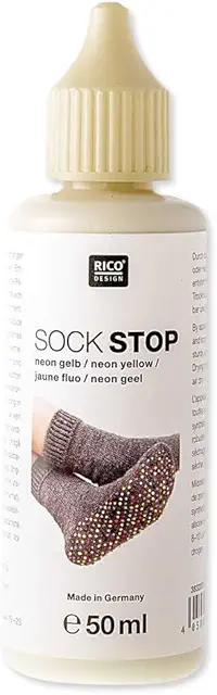 Rico Design Sock Stop Anti-Slip Paint for Knitted Socks - 10 Colors