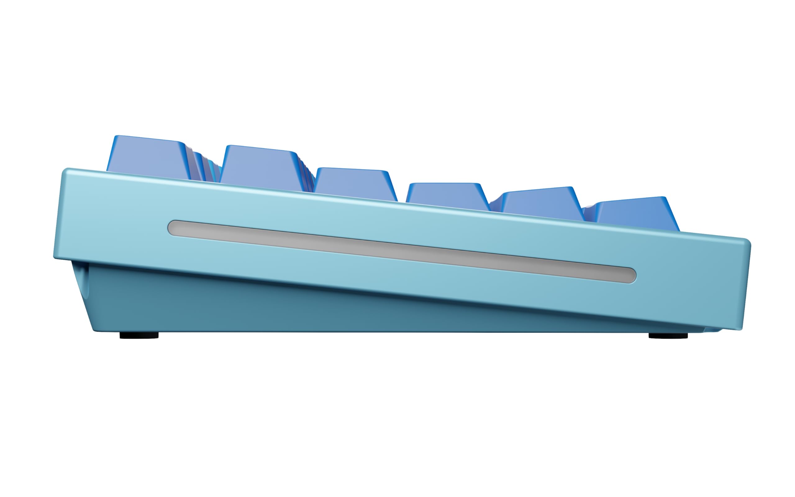 Glorious Gaming 115 GPBT Keycaps - Profilo Cherry, plastica PBT resistente, aspetto accattivante, suono superiore, caratteri originali, layout spagnolo - Oceano