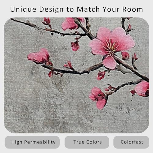 Tapete Decorativo Floral Cherry Blossom 213x183 cm miniatura 7