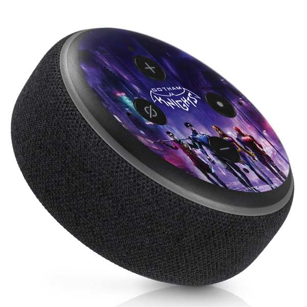 Skinit Decal Audio Skin Compatible with Amazon Echo Dot 3 - Officially Licensed DC Comics Gotham Knights Characters Design