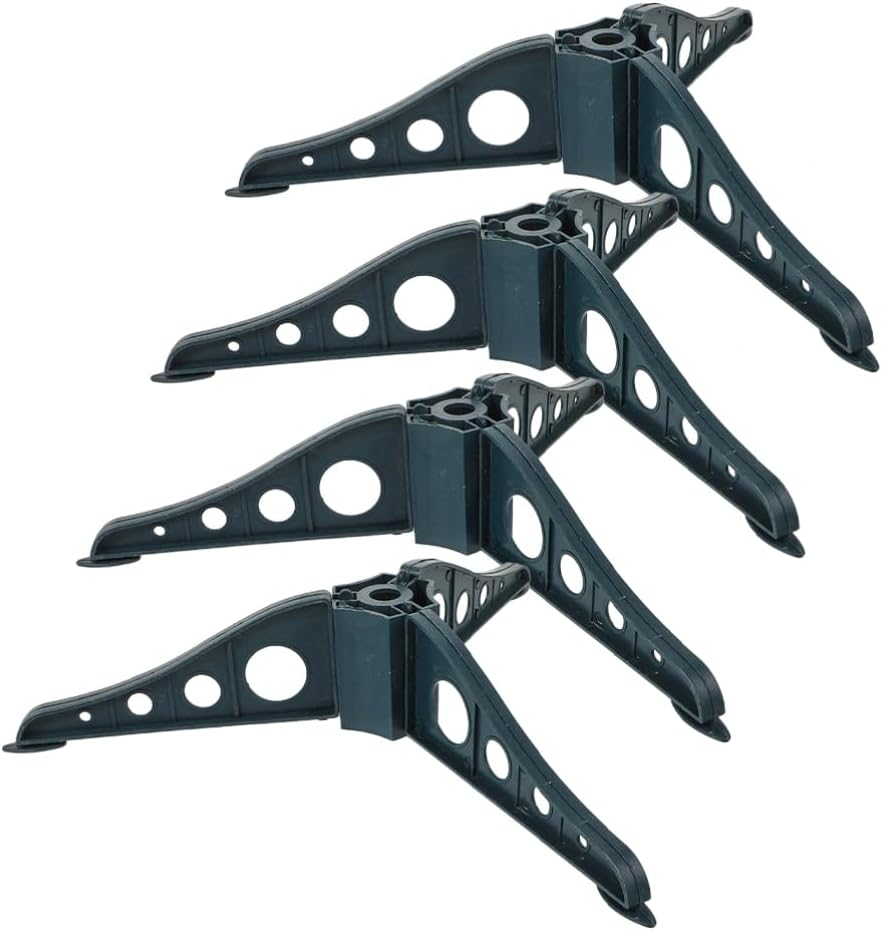 Veemoon 4pcs Christmas Tree Base Holder for Artificial Trees Removable Stand Smooth Surface for Easy Setup and Stability