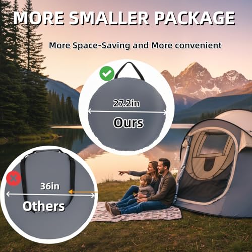 Carpa Pop Up para 4 Personas, Ligera y Espaciosa miniatura 6