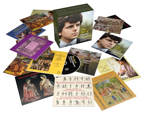 The Art of David Munrow Édition Complete Warner en coffret CD de musique ancienne