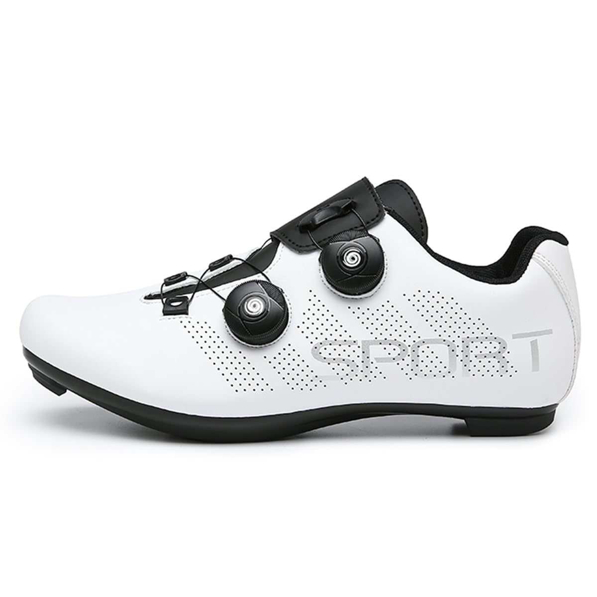Zapatillas de Ciclismo para Hombre Mujere Zapatillas Bicicleta de Carretera Montaña Exterior Compatibles SPD SPD-SL Look Delta Lock System
