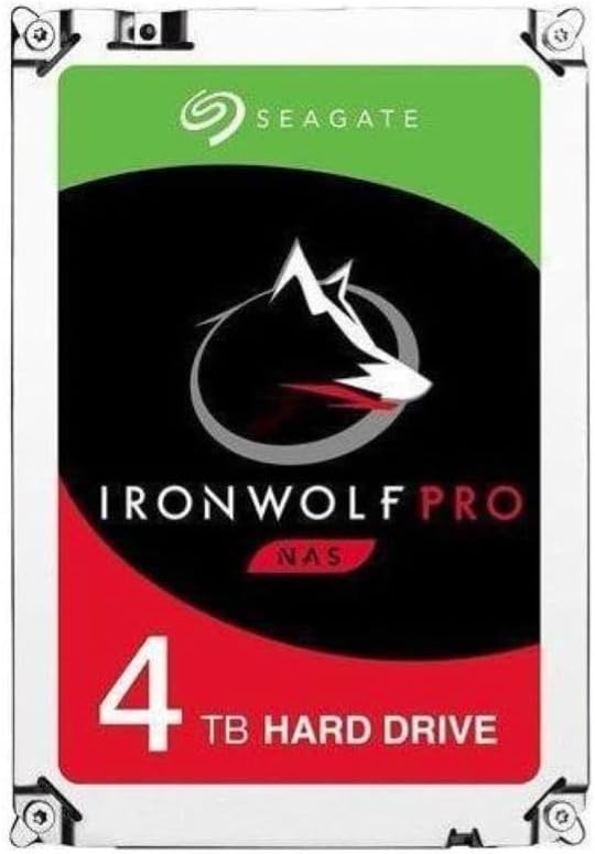 Seagate IronWolf Pro ST4000NE001 - HDD - 4 TB - Internal - 3.5" - SATA 6Gb/s - 7200 RPM - Buffer: 256 MB - with Piano di Assistenza Recupero Dati di Emergenza di 2 Anni