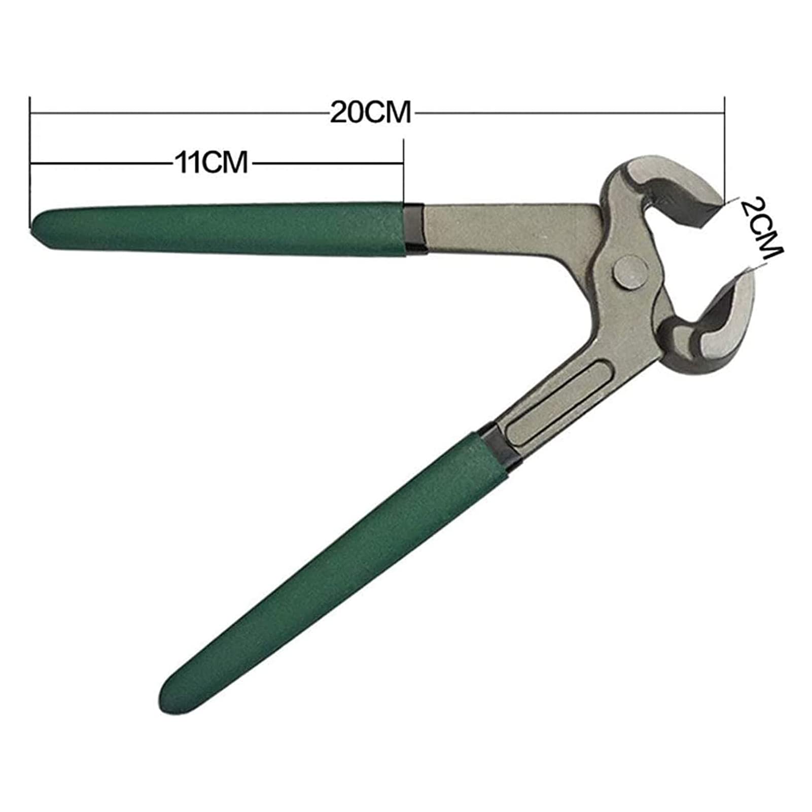 Cisailles à Sabots Pour Chevaux Et Bovins - Lame Acier Inox, Manche Bois - 19.5 Cm - Soin Sabots - 12