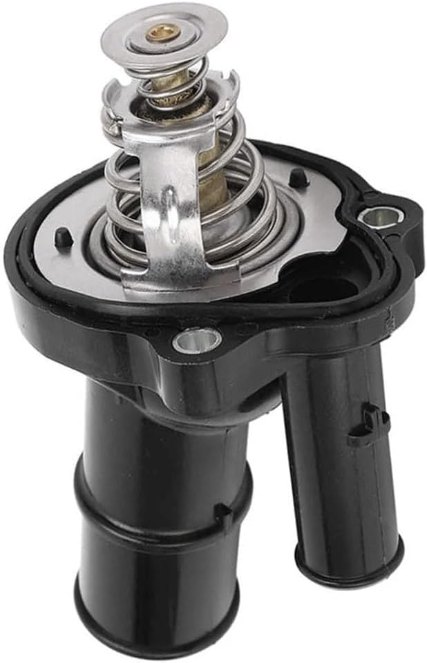 Thermostat Engine Coolant Replacement, Engine Thermostats, for Evoque 2.0L 2012 2013 2014 2015 2016 2017 2018 LR027158 Car Engine Coolant Thermostat Housing Car Parts