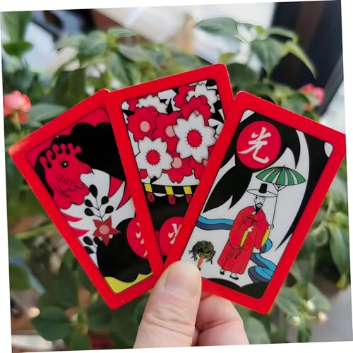 VANZACK Familien Party Spielkarten Papier Poker Karten Tragbare Tischspiel Karten mit Feiner Verarbeitung für Erwachsene Party Camping und Reisen – Bild 5