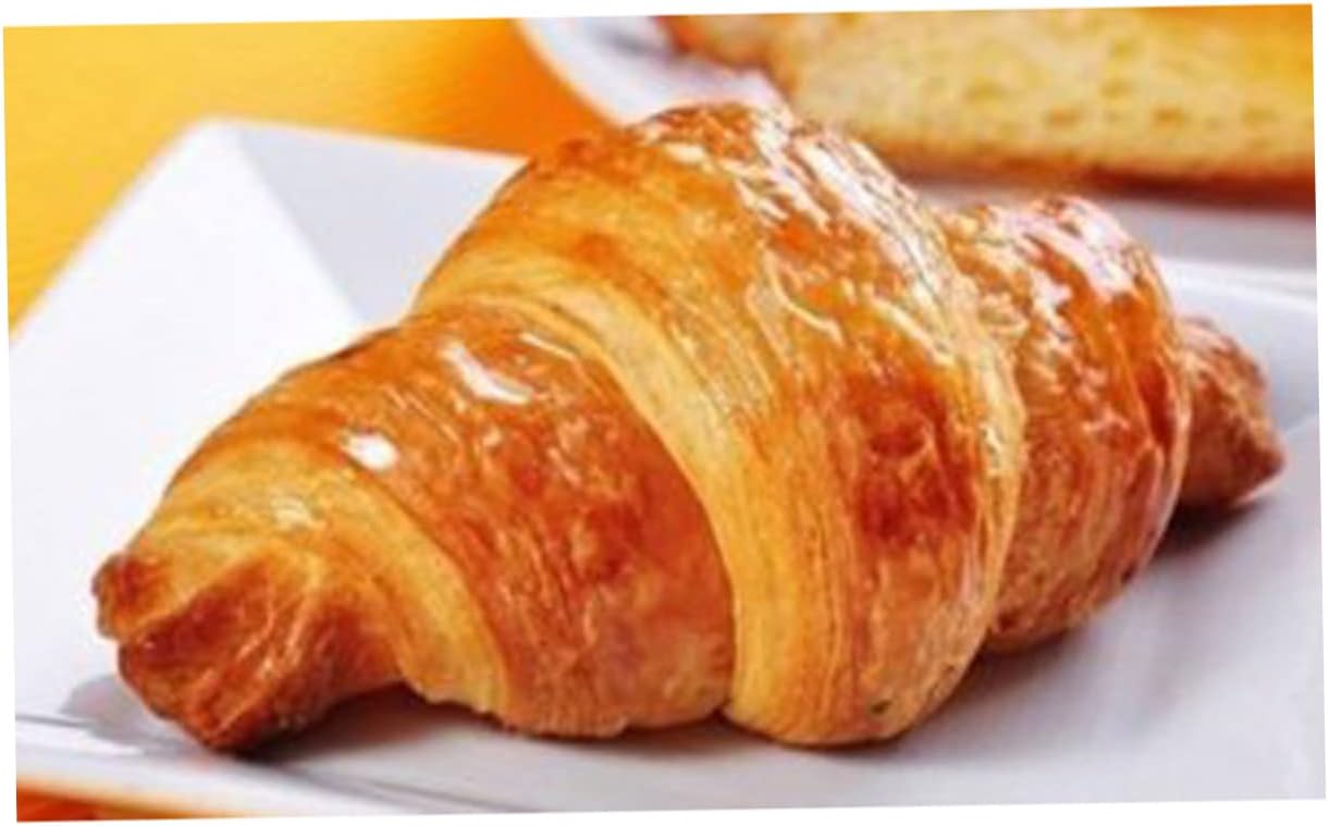 20-Piece Stainless Steel Conical Croissant Moulds Set Non-Stick Bread Baking Tools for Home Baking for Pastry and Croissant Making