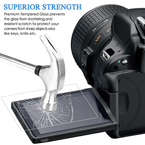 AFUNTA Pellicola Protettiva per Nikon D5100 D5200