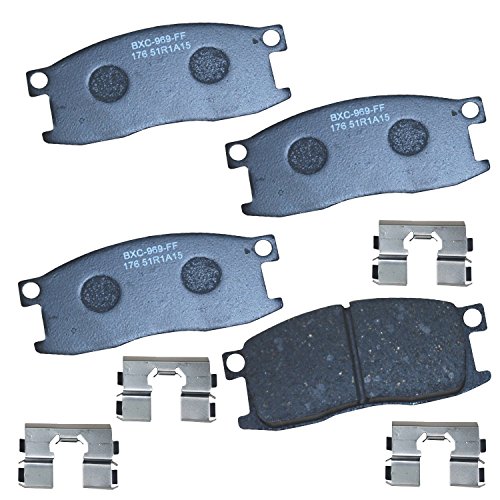 Image of Bendix Premium SBC176 Ceramic Front Brake Pads for Honda Civic 1981, Prelude 1981-1979