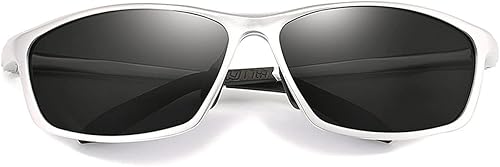 Miniatura 9 de COTIA Gafas de sol de lectura completa para hombre, marco cuadrado de aluminio, magnesio, moda, deportes al aire libre, conducción, gafas de sol