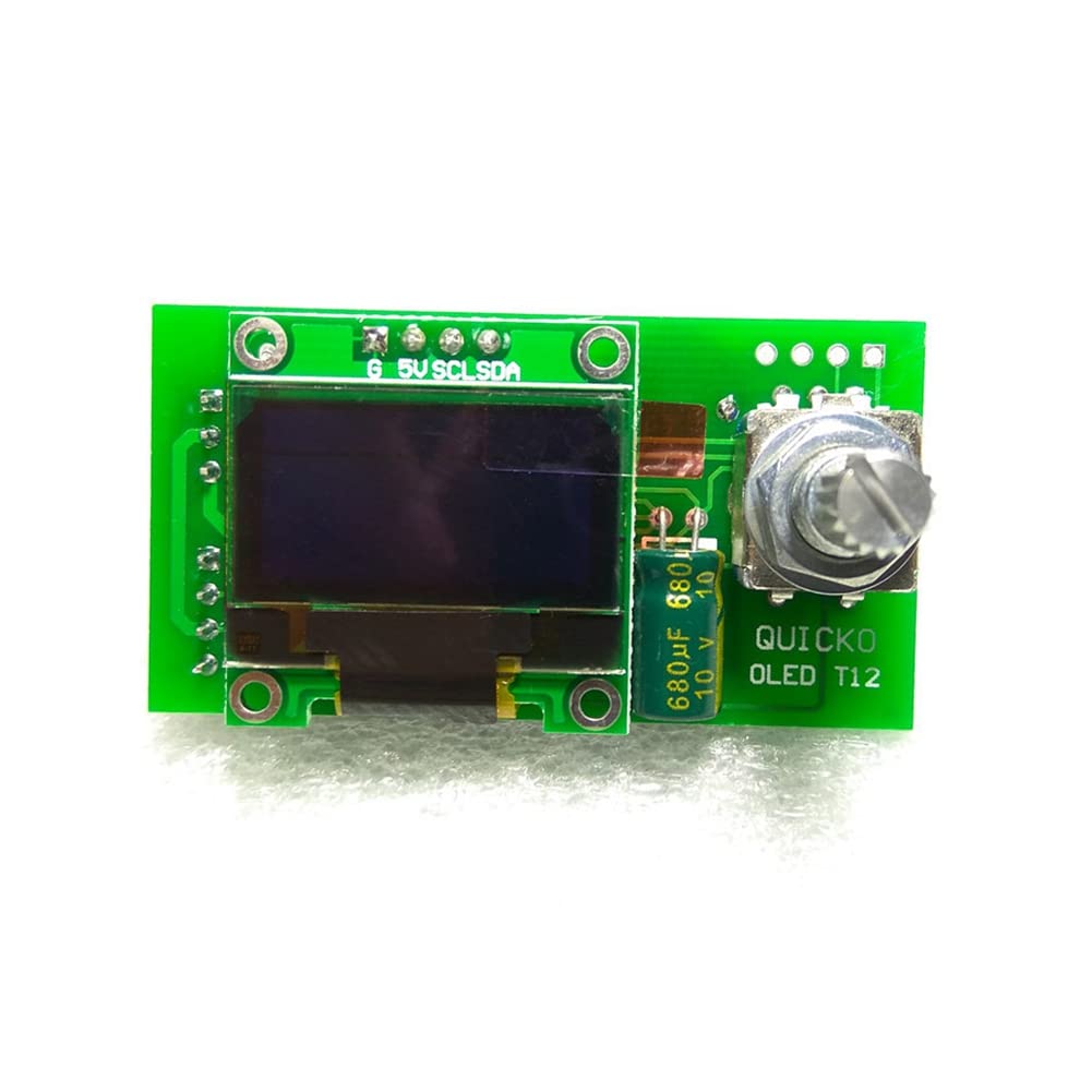 T12 kontroler OLED cyfrowa stacja lutownicza zestawy DIY z uchwytem zastosowanie do końcówek T12