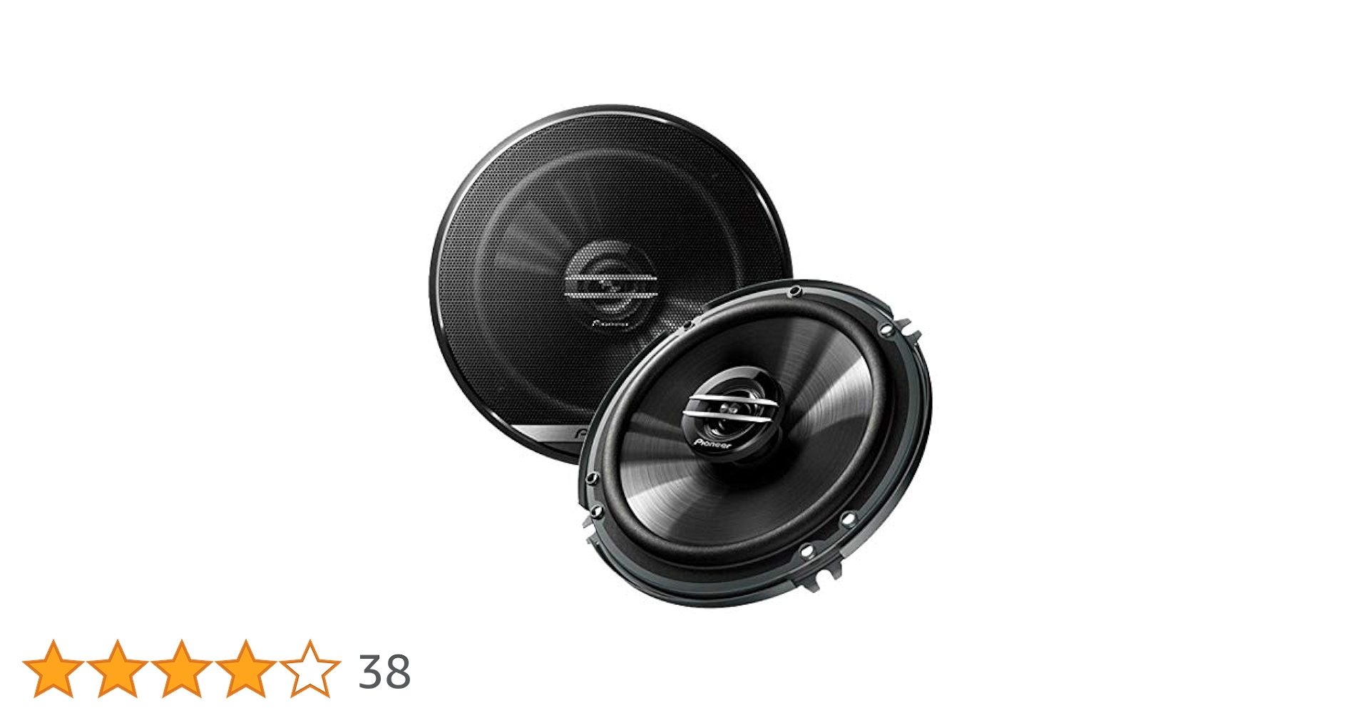 パイオニア 16cm 2WAY スピーカー TS-G1620F 300W Pioneer TS-G1620F 6-1/2 Inch 2-Way Coaxial Speaker 300W
