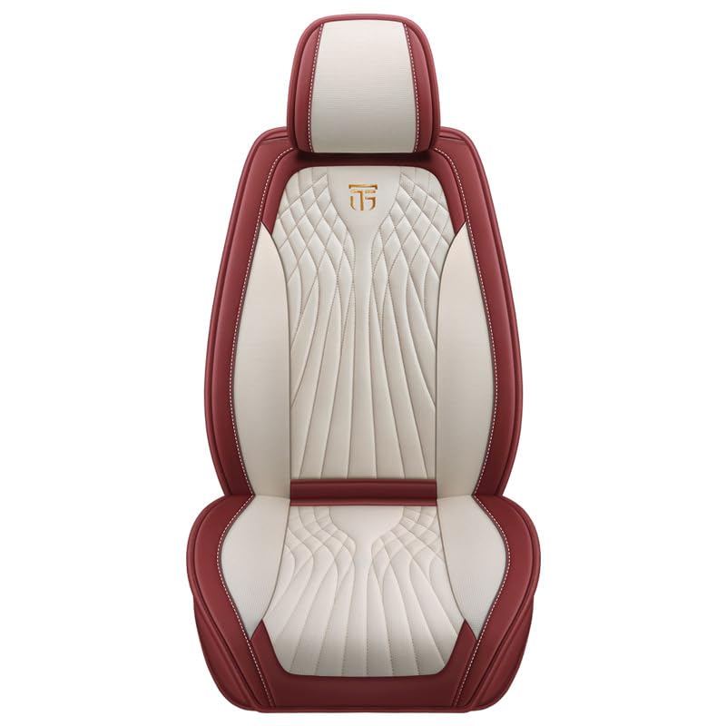Car Seat Covers For Suzuki Swace 2020-2025, Car Seat Cushion Cover Front Rear Protectors, Breathable Fabric & Leather Car Seat Protectors, red