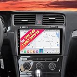 Android 14 Car Radio Stereo for 2013-2018 VW Golf 7 MK7, 10.17 Inch Touch Screen Head Unit Dash Kit with Wireless CarPlay Android Auto, GPS Navigation BT SWC WiFi 5G DSP