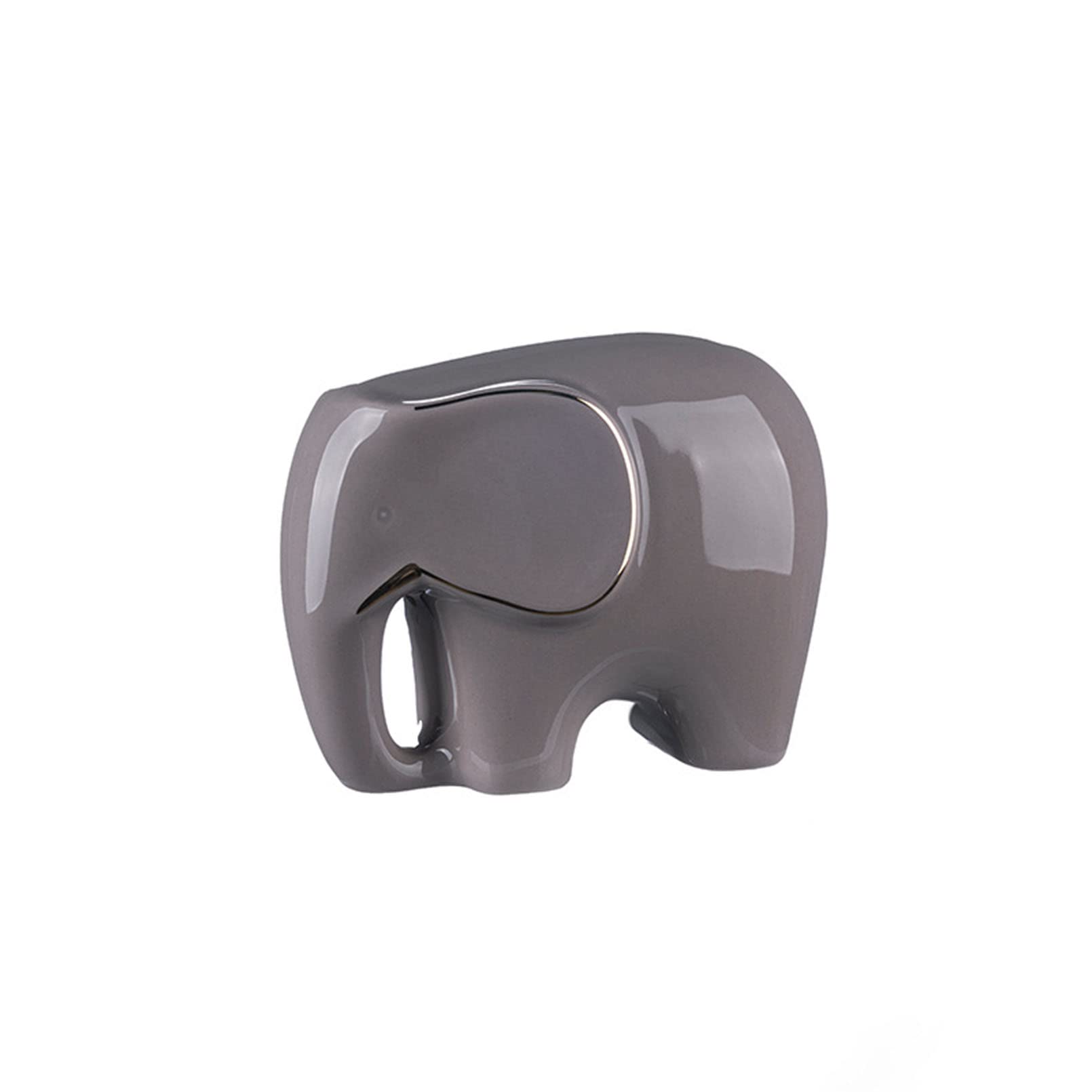 e*a様 セラミック製グレー象の置物 エレファントハグ デコフィギア - オブジェ・置物の通販 ｜【KARE