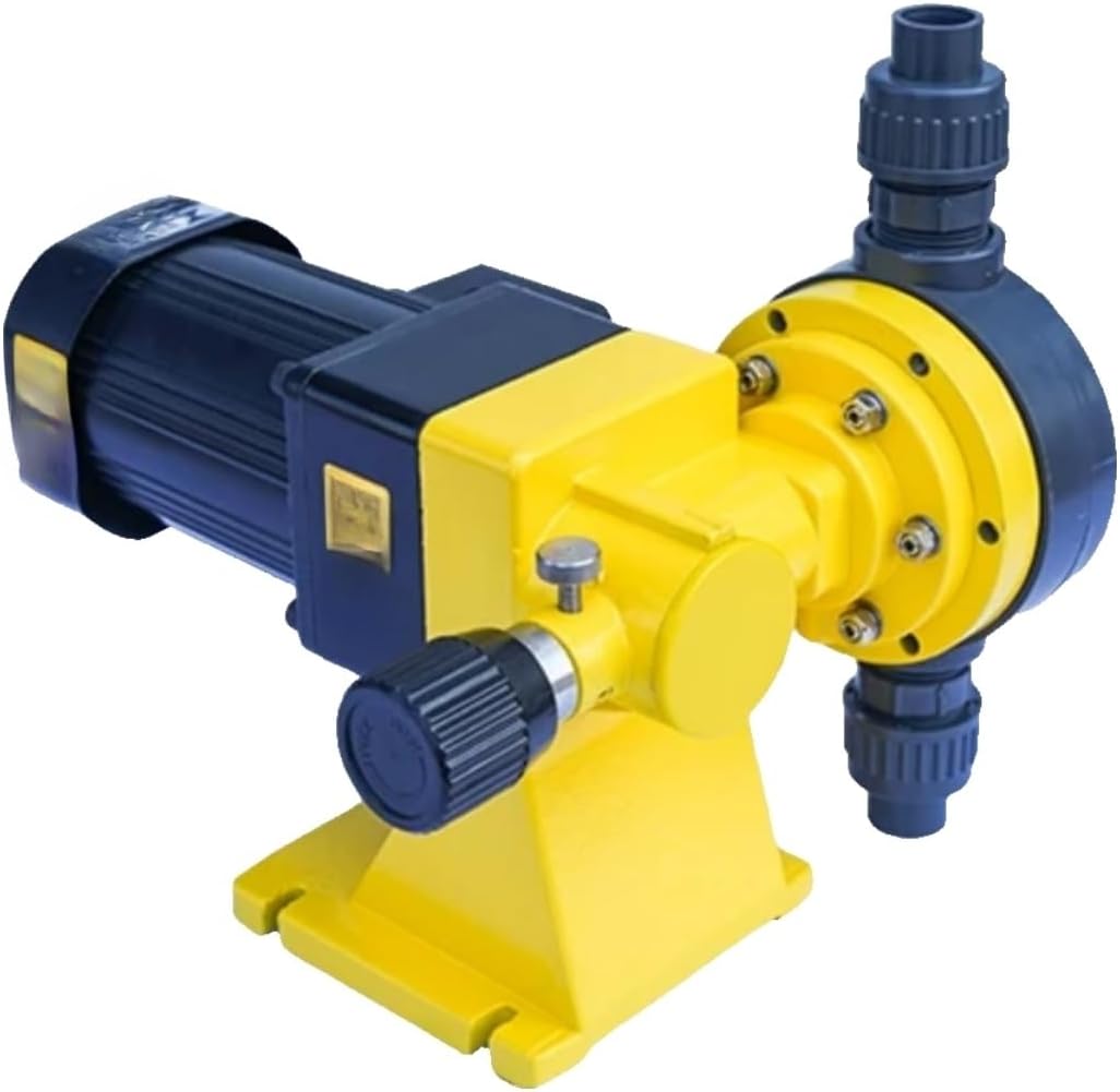 Mechanical metering pump for precision processing Special frequency conversion water(Flow 42L H Pressure 0.6Mpa PVC Material)