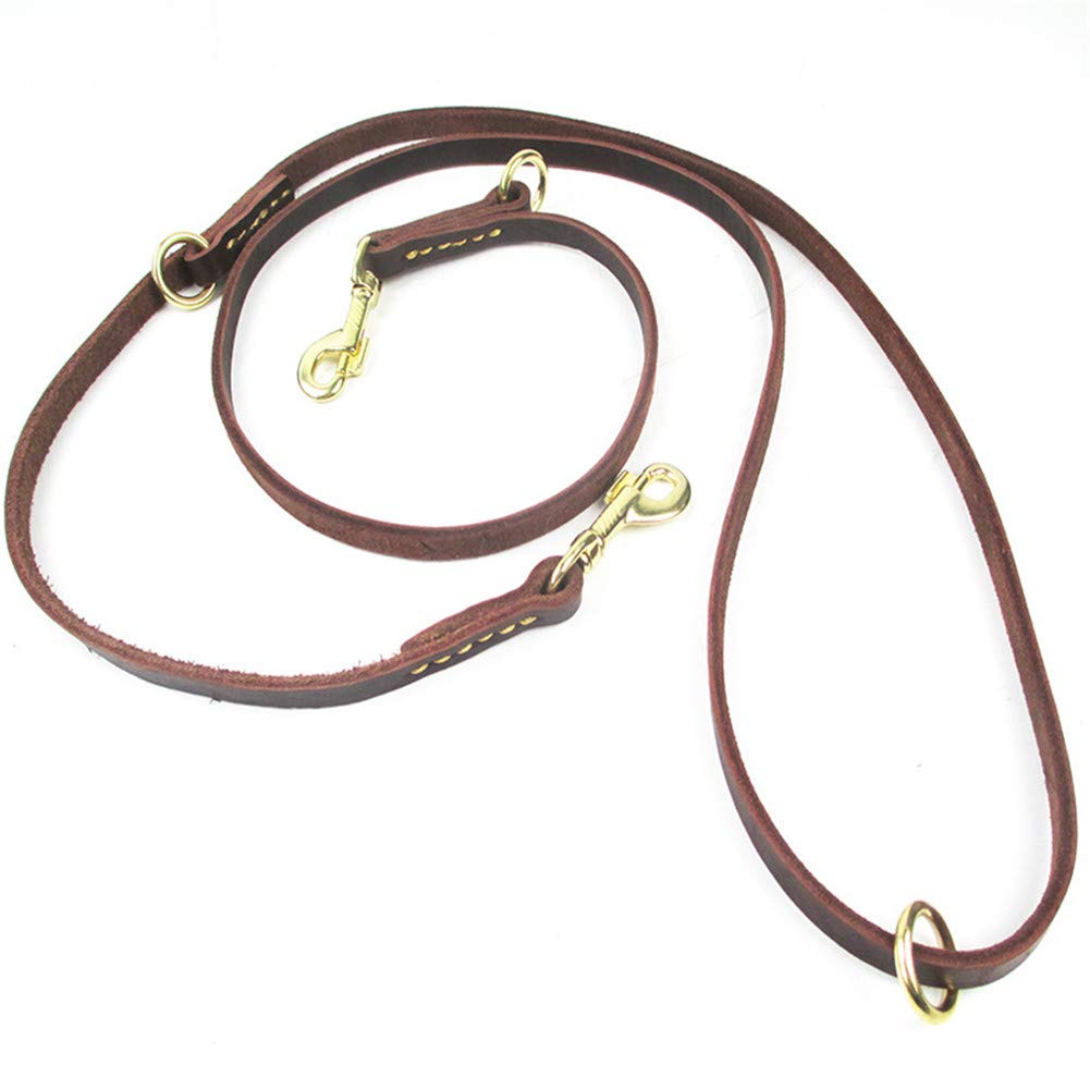 Correa para adiestramiento de perros Correa para adiestramiento Correas largas para adiestramiento de perros Correa acolchada para perros Correa azul para perros Correa para perros con doble asa