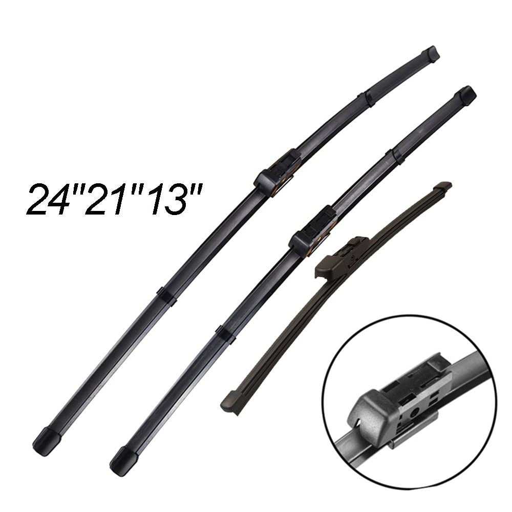 24 "21" 13 "Car Window Anteriore Posteriore Tergicristallo Spazzole Set per S&Koda per Kodiaq 2016 2017 2018 2019 2020