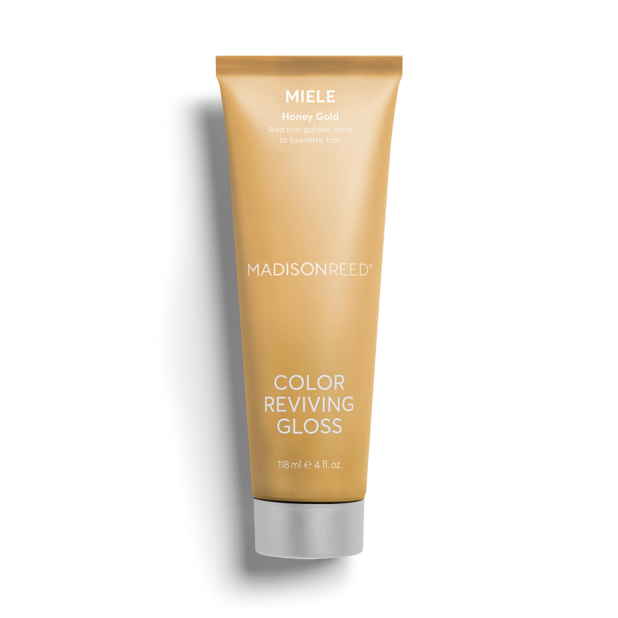 Madison Reed Color Reviving Gloss, Miele - Honey, Semi-Permanent Hair Dye, Enhances Hair Color & Corrects Tone, Adds Brilliant Shine, Keratin & Argan Oil, 4 Fl Oz (118 mL)