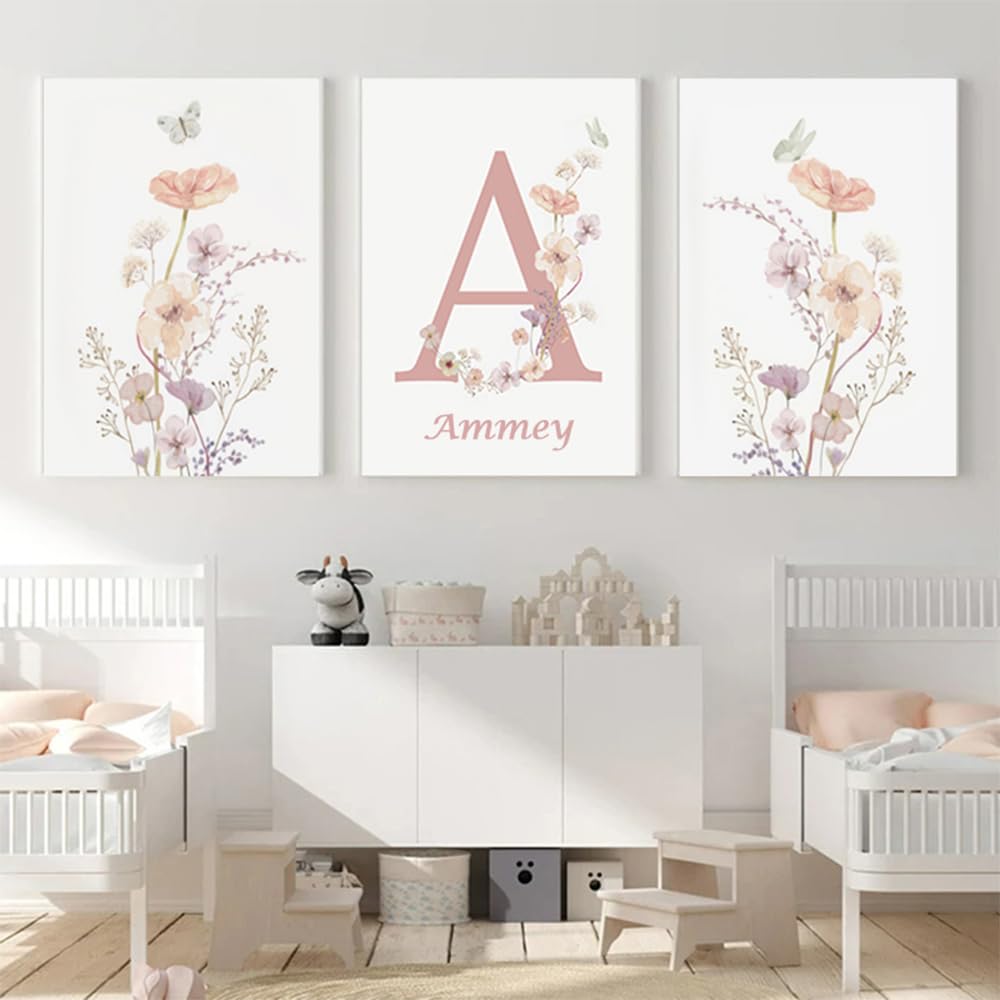Youihom 6 Quadri Bambini Cameretta Poster Arcobaleno Boho