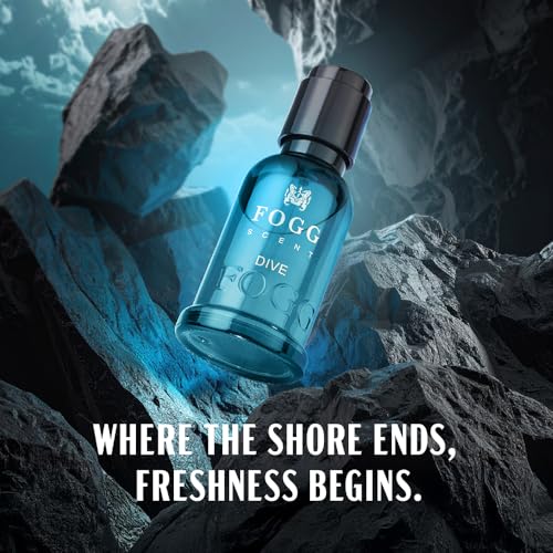 Image of Fogg Scent Dive EDP Premium unisex Perfume 50ml|Long Lasting Eau Da Parfum|Luxury Fragrances